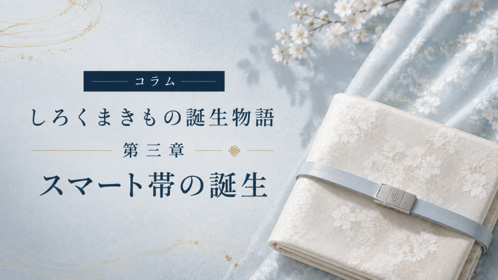 しろくまきもの誕生物語　第三章｜「一人だけ着られない」をなくすために